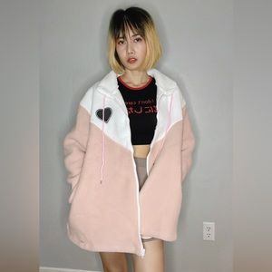 BRAND NEW! Light pink fluffy sweater